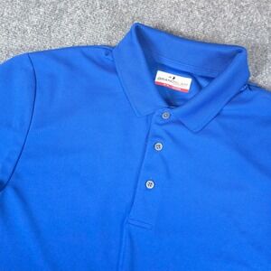 Grand Slam Performance Golf Polo Shirt Men's M M Royal Blue Short Sleeve